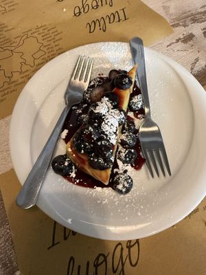 Tofu cake  at Nirvana in Florence