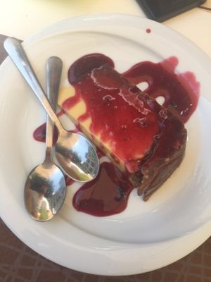 Tofu cake  at Nirvana in Florence