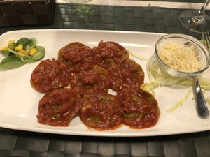 Ravioli at Nirvana in Florence