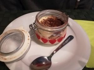 Tiramisu at Nirvana in Florence