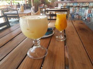 Fresh juices at Wacamole in Punta Cana