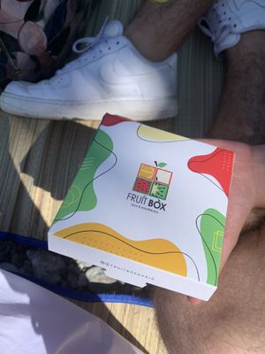 The packaging at Fruit Box in Ohrid