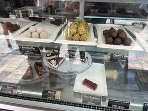 Bliss balls and cakes 😍  at Fruit Box in Ohrid