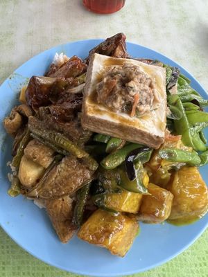   at Liew Chai Vegetarian in Kota Kinabalu