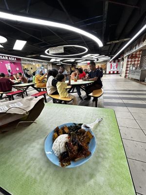   at Liew Chai Vegetarian in Kota Kinabalu