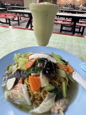   at Liew Chai Vegetarian in Kota Kinabalu