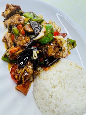   at Liew Chai Vegetarian in Kota Kinabalu