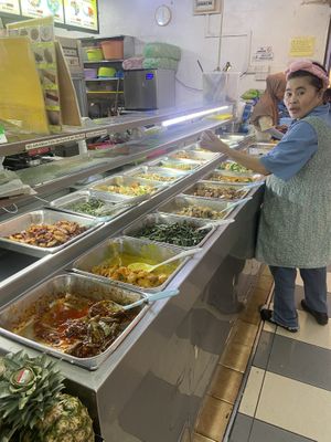 Such a tasty and delicious buffet with a great variety of dishes. I must have eaten here 5 times while in town.  at Liew Chai Vegetarian in Kota Kinabalu