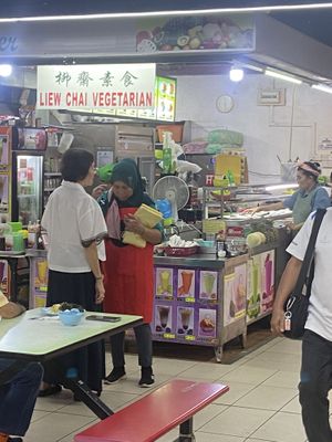   at Liew Chai Vegetarian in Kota Kinabalu