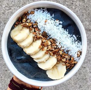 Our Activated Charcoal Bowl! The tastiest way to eliminate toxins from the body! at My Fit Little Foodie in Georgetown