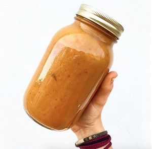 Our house made Sweet Potato Bisque! Perfect for the fall weather! at My Fit Little Foodie in Georgetown