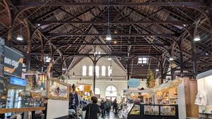 Inside cm at Lancaster Central Market in Lancaster