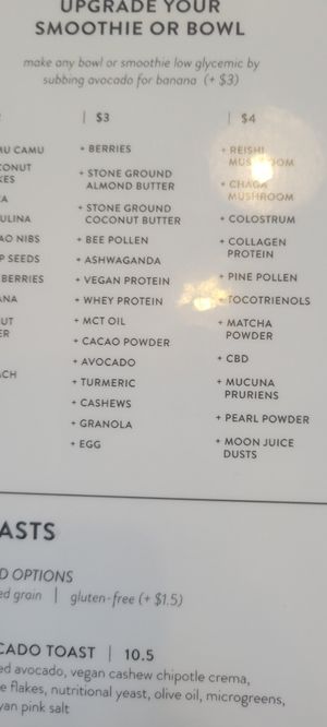Menu additions at Local Juicery in Flagstaff
