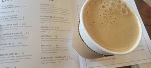 Dirty Chai -rich and delish at Local Juicery in Flagstaff