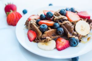 Organic Vegan Gluten Free Waffles at Local Juicery in Flagstaff