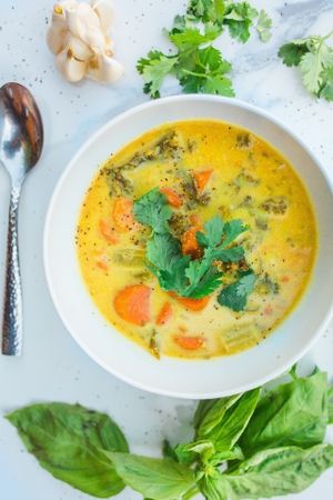 Hot Vegan Soup at Local Juicery in Flagstaff