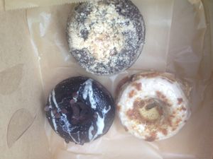 cake style donuts  at Move That Dough Baking Co. in Charlotte