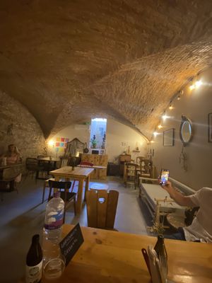 Seating area at The Kasbar in 