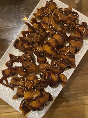 Buffalo cauliflower at The Kasbar in 