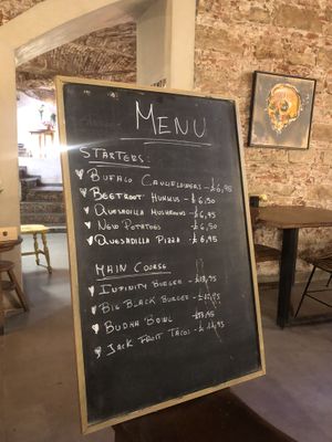 Menu of the day  at The Kasbar in 