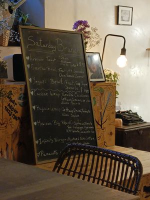 The menu, but it changes regularly at The Kasbar in 