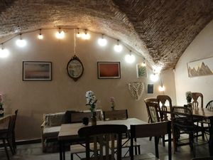 Inside seating at The Kasbar in 