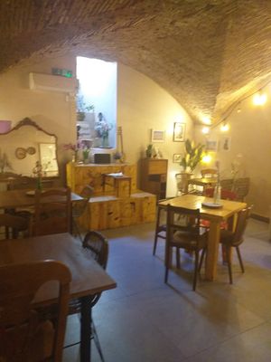 Seating area at The Kasbar in 