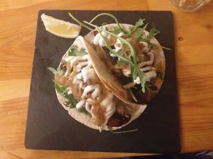 Tacos at The Kasbar in 