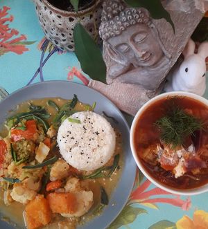 Lunch meny /vegan,glutenfree/ at Natureza in Prague