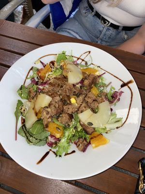 Vegan salad   at Natureza in Prague