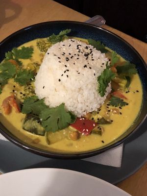 Curry  at Natureza in Prague