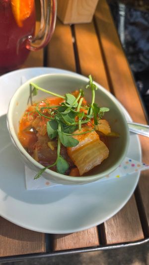 Kimchi add on (no onions) at Natureza in Prague