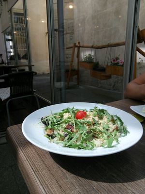 risotto at Natureza in Prague