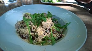 Good vegan risotto! at Natureza in Prague