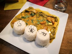 Curry at Natureza in Prague