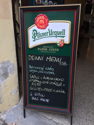 Meal deal  at Natureza in Prague