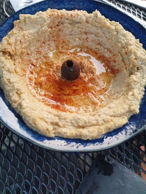Hummus at AnAr Persian Cusine in Richmond