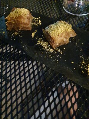 Baklava at AnAr Persian Cusine in Richmond
