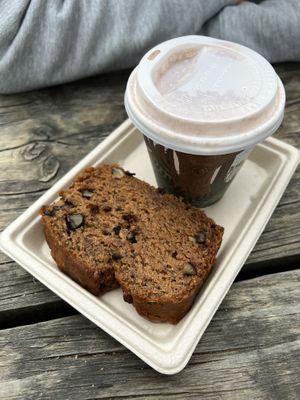 Banana bread  at Bonorong Wildlife Sanctuary Kiosk and Shop in Brighton