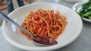 vegan pasta at Pitfire Pizza - Mar Vista in Los Angeles