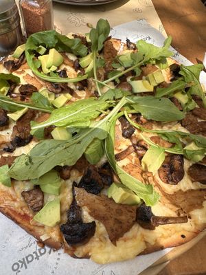 The Pizza  at Katako Veg in Santiago