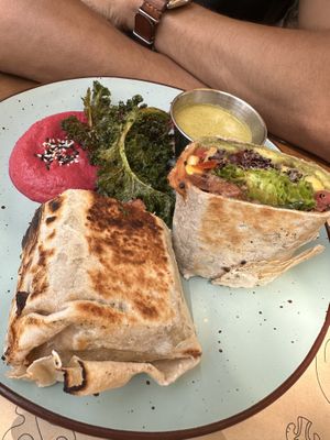 The wrap  at Katako Veg in Santiago