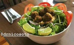 Bowl at Katako Veg in Santiago