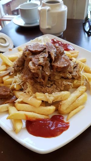 Chorillana at Katako Veg in Santiago