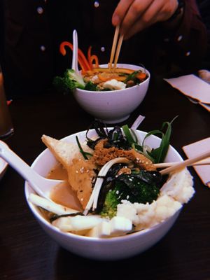 Ramen  at Katako Veg in Santiago