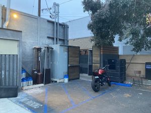 Entrance to PIE Society at rear of Pitfire  at Pitfire Pizza in Costa Mesa