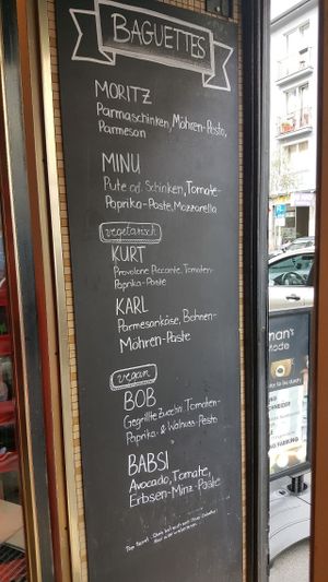 baguettes at Koln Kiosk in Cologne