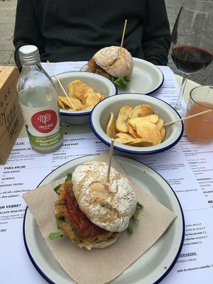 Burgers at etel&pan in Fisterra