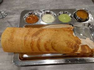 Masala Dosa at Saravana Bhavan in Melbourne