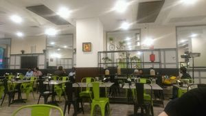 seating at Saravana Bhavan in Melbourne